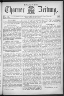 Thorner Zeitung 1871, Nro. 245