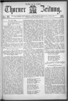 Thorner Zeitung 1871, Nro. 251