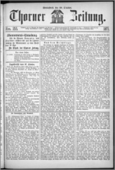 Thorner Zeitung 1871, Nro. 255