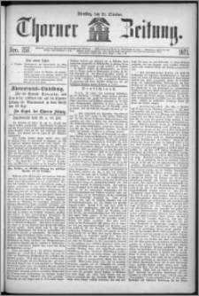 Thorner Zeitung 1871, Nro. 257