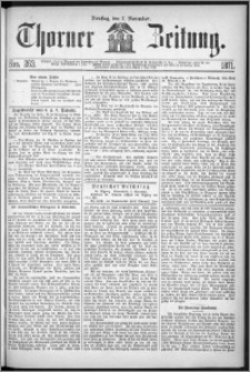 Thorner Zeitung 1871, Nro. 263