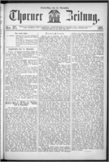 Thorner Zeitung 1871, Nro. 271