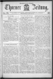 Thorner Zeitung 1871, Nro. 273