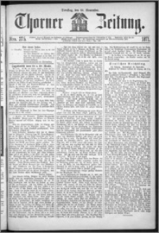 Thorner Zeitung 1871, Nro. 275