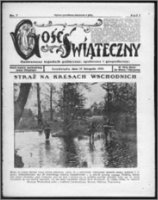 Gość Świąteczny 1929, R. I, nr 7