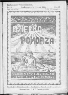 Dziecko Pomorza 1930, R. 2, nr 10