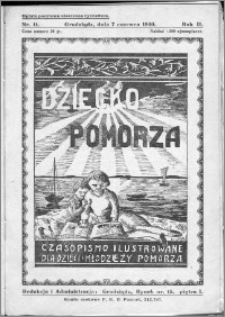 Dziecko Pomorza 1930, R. 2, nr 11
