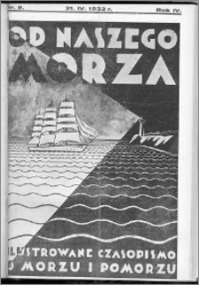Od Naszego Morza 1932, R. 4, nr 8