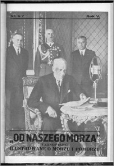 Od Naszego Morza 1933, R. 5, nr 6/7