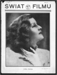 Świat Filmu 1933, R. 2, nr 1