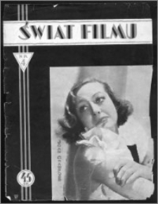 Świat Filmu 1933, R. 2, nr 4
