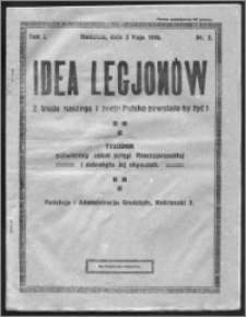 Idea Legjonów 1926, R. 1, nr 2