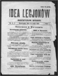 Idea Legjonów 1926, R. 1, nr 4 - wydanie nadzwyczajne