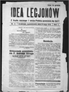 Idea Legjonów 1926, R. 1, nr 9