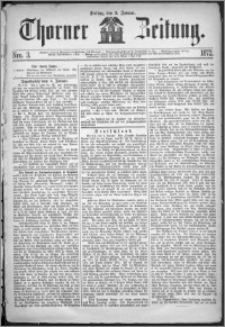 Thorner Zeitung 1872, Nro. 3