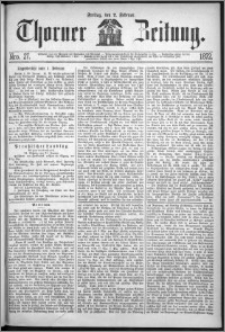 Thorner Zeitung 1872, Nro. 27
