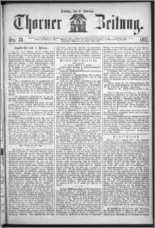 Thorner Zeitung 1872, Nro. 33