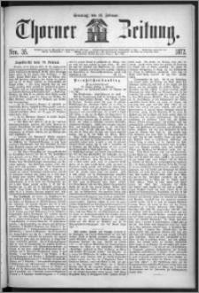 Thorner Zeitung 1872, Nro. 35
