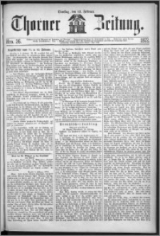 Thorner Zeitung 1872, Nro. 36