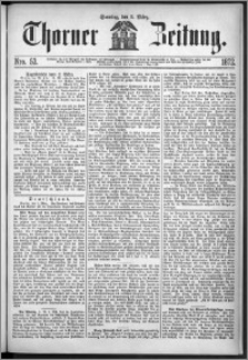 Thorner Zeitung 1872, Nro. 53