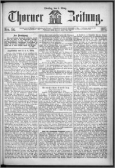 Thorner Zeitung 1872, Nro. 54