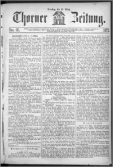 Thorner Zeitung 1872, Nro. 60 + Beilage