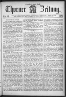 Thorner Zeitung 1872, Nro. 81 + Beilage
