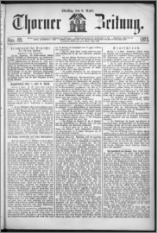 Thorner Zeitung 1872, Nro. 83 + Beilage