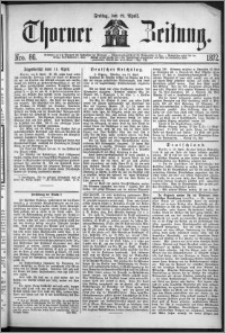 Thorner Zeitung 1872, Nro. 86