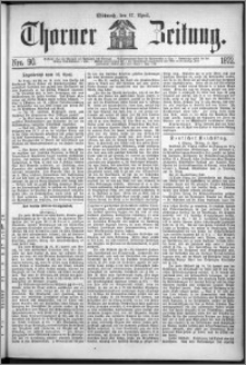 Thorner Zeitung 1872, Nro. 90