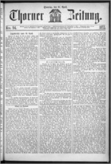 Thorner Zeitung 1872, Nro. 94