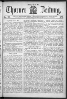 Thorner Zeitung 1872, Nro. 103