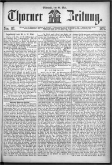 Thorner Zeitung 1872, Nro. 117