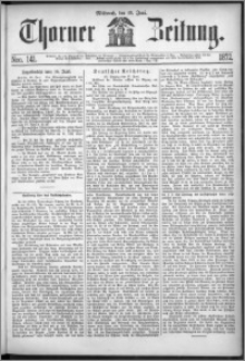 Thorner Zeitung 1872, Nro. 141
