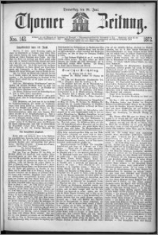 Thorner Zeitung 1872, Nro. 142