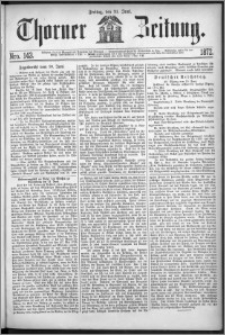 Thorner Zeitung 1872, Nro. 143