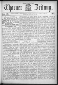 Thorner Zeitung 1872, Nro. 149