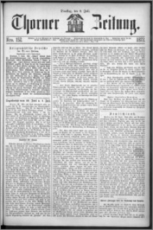Thorner Zeitung 1872, Nro. 152