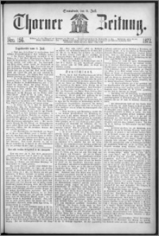 Thorner Zeitung 1872, Nro. 156