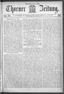 Thorner Zeitung 1872, Nro. 160