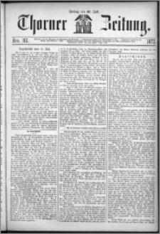 Thorner Zeitung 1872, Nro. 161