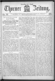 Thorner Zeitung 1872, Nro. 178