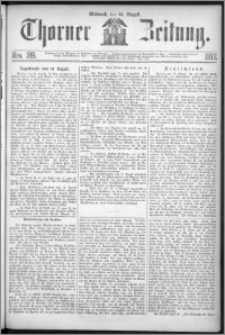 Thorner Zeitung 1872, Nro. 189