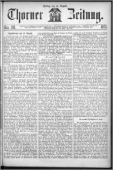 Thorner Zeitung 1872, Nro. 191
