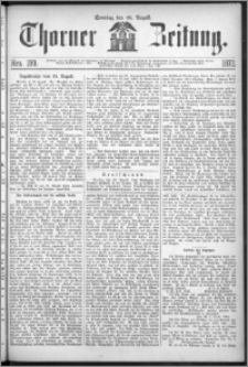 Thorner Zeitung 1872, Nro. 199
