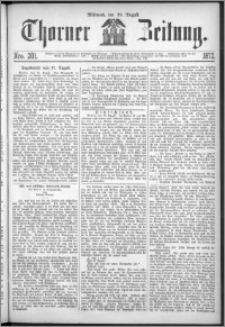 Thorner Zeitung 1872, Nro. 201