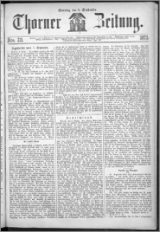 Thorner Zeitung 1872, Nro. 211