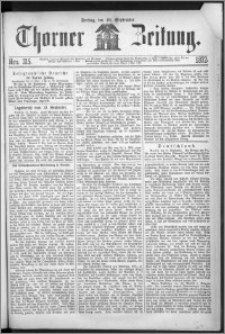 Thorner Zeitung 1872, Nro. 215 + Extra Beilage