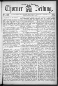 Thorner Zeitung 1872, Nro. 223