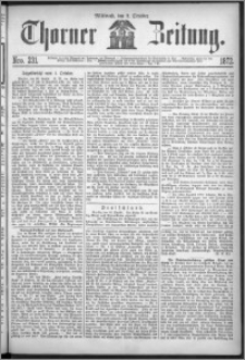 Thorner Zeitung 1872, Nro. 231